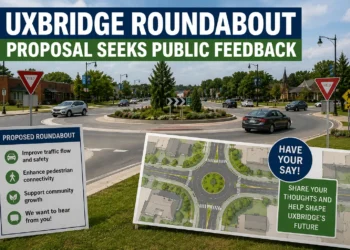 Uxbridge Roundabout Proposal Seeks Public Feedback uxbridge roundabout