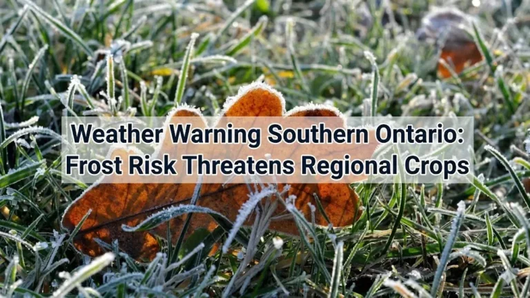 weather warning southern