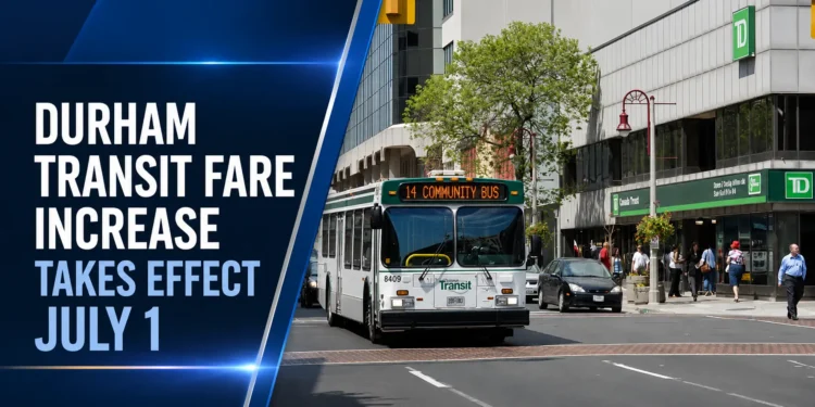 Durham Transit Fare Increase Takes Effect July 1