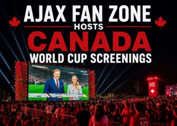 ajax fan zone hosts canada world cup screenings
