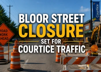 bloor street closure set for courtice traffic