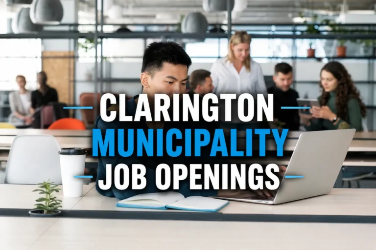 clarington municipality job openings