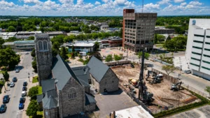 downtown construction oshawa