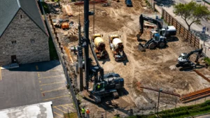 downtown oshawa construction