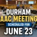 durham aac meeting scheduled for june 23