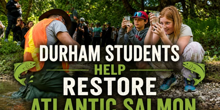 durham students help restore atlantic salmon