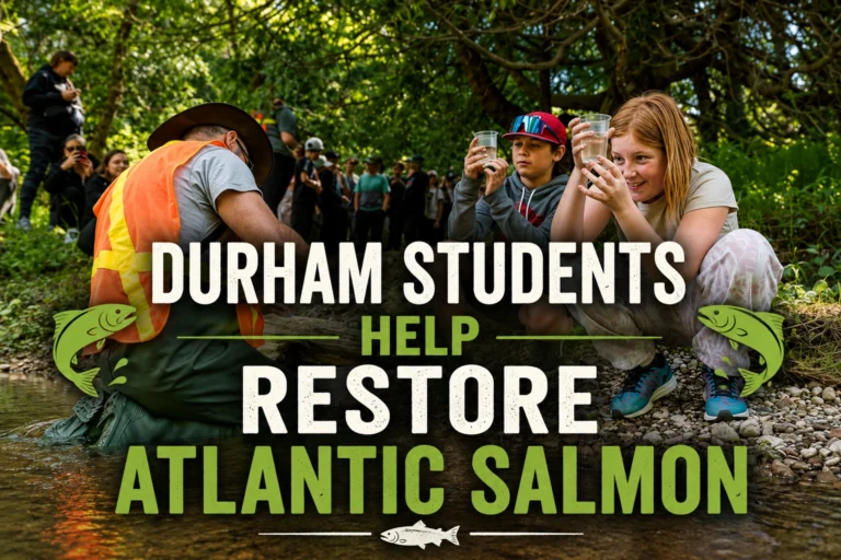 durham students help restore atlantic salmon