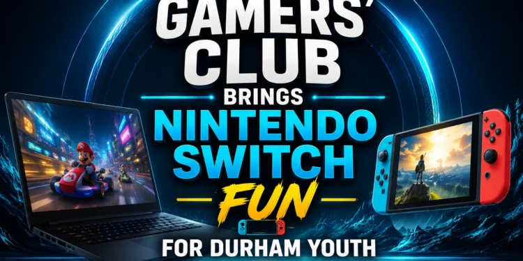 gamers' club brings nintendo switch fun for durham youth