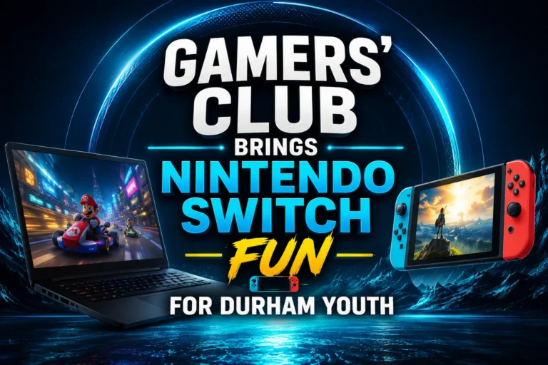 gamers' club brings nintendo switch fun for durham youth