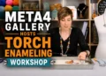 meta4 gallery hosts torch enameling workshop