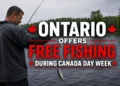 ontario offers free fishing during canada day week