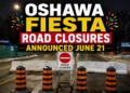 Oshawa Fiesta Road Closures oshawa fiesta road closures announced june 21
