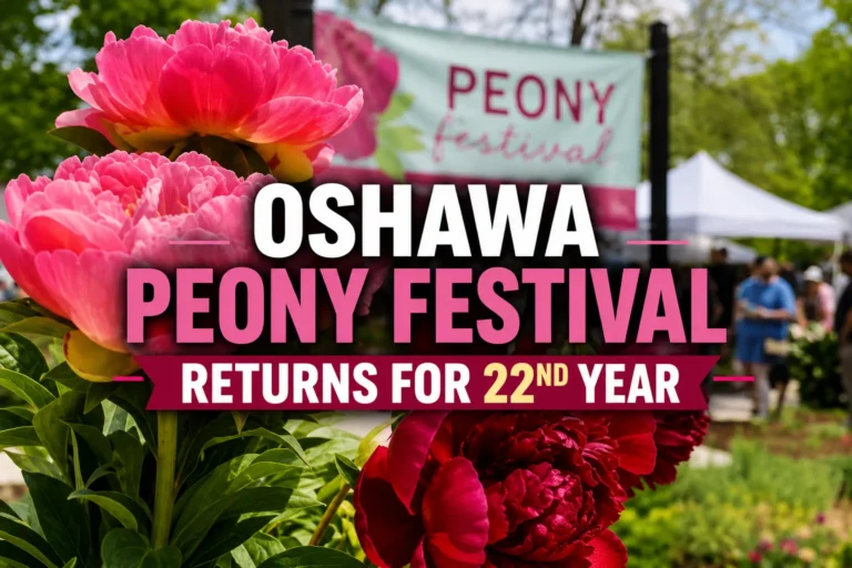oshawa peony festival returns for 22nd year