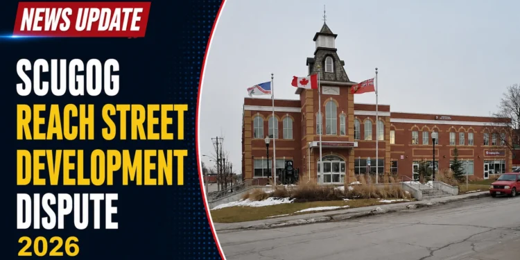 The Scugog Reach Street Development Dispute 2026: Mayoral challenger Mike Coll demands freeze on 1,355-unit Port Perry West master plan to protect employment land reserves reach street development
