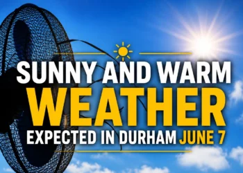 sunny and warm weather expected in durham june 7