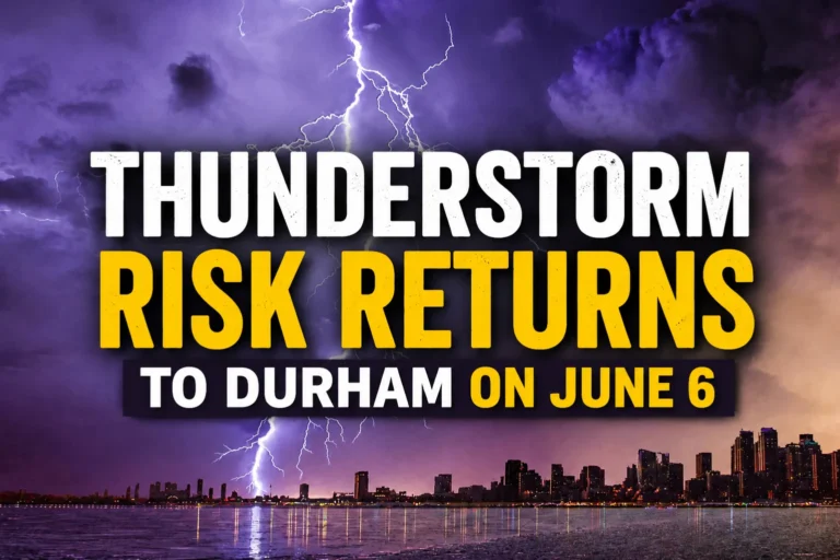 thunderstorm risk returns to durham on june 6