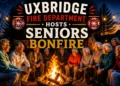 Uxbridge Fire Department Hosts Seniors Month Bonfire Event uxbridge fire department hosts seniors bonfire