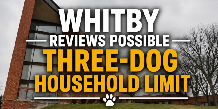 whitby reviews possible three dog household limit