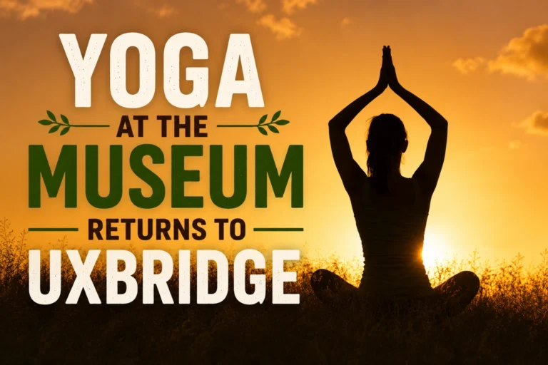 yoga at the museum returns to uxbridge