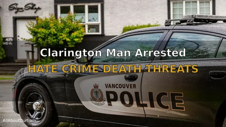 Clarington Man Arrested For Online Hate Crime Death Threats