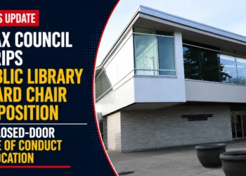 Ajax Council Strips Public Library Board Chair of Position in Closed-Door Code of Conduct Revocation ajax council strips