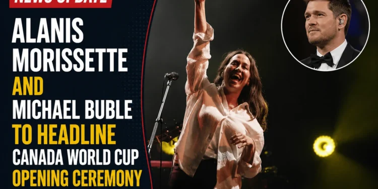 alanis morissette michael buble world cup