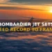 Mississauga-Built Bombardier Jet Sets Speed Record On Canada To France Flight