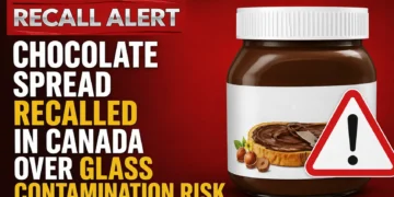 chocolate spread recall