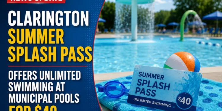 clarington summer splash pass