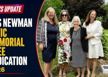 des newman civic memorial tree