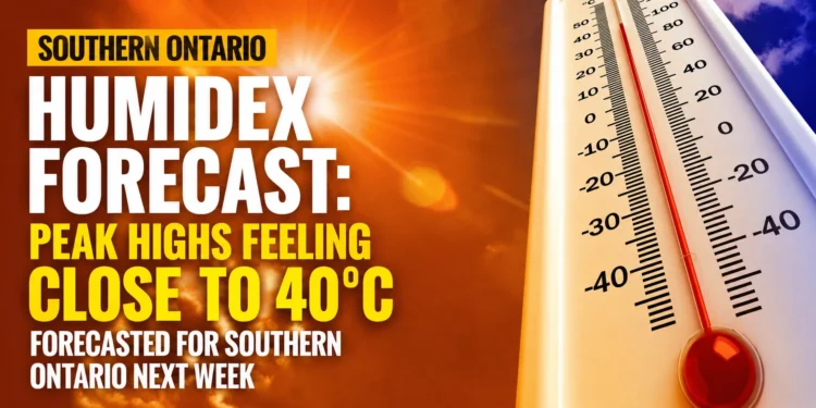 humidex forecast