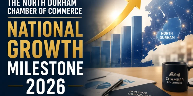 The North Durham Chamber of Commerce National Growth Milestone 2026 national growth milestone