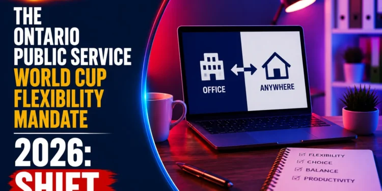 The Ontario Public Service World Cup Flexibility Mandate 2026: Shift ontario public service