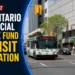 ontario provincial gas tax fund