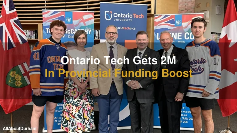 Ontario Tech Gets 2M In Provincial Funding Boost