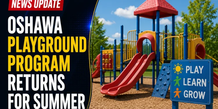oshawa playground program