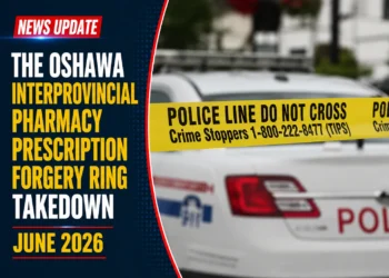 The Oshawa Interprovincial Pharmacy Prescription Forgery Ring Takedown June 2026 pharmacy