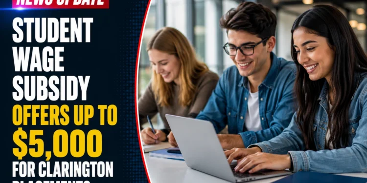 student wage subsidy