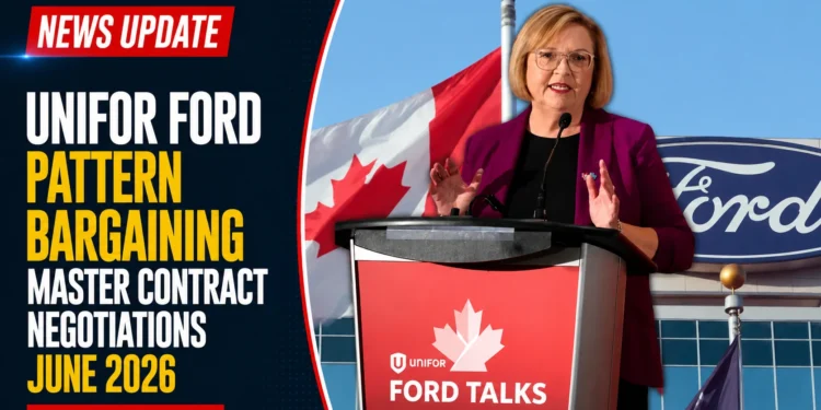 The Unifor Ford Pattern Bargaining Master Contract Negotiations June 2026 unifor ford