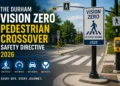 vision zero pedestrian crossover