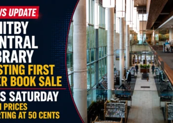 whitby central library book sale