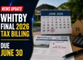 whitby final tax billing