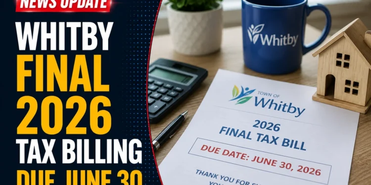 whitby tax billing