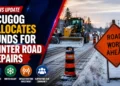 winter road repairs