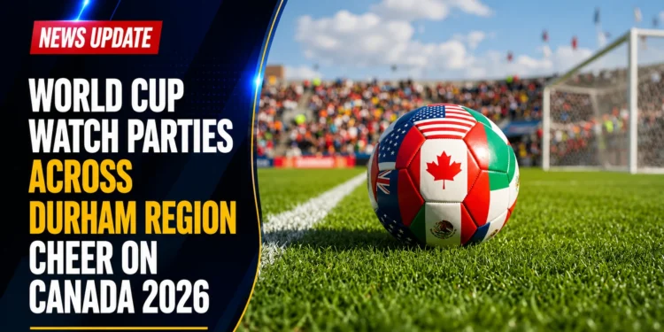 World Cup Watch Parties Across Durham Region Cheer on Canada 2026 world cup watch parties durham region canada 2026