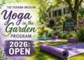 yoga in the garden