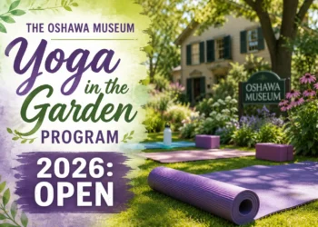 yoga in the garden