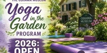 yoga in the garden