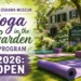 yoga in the garden