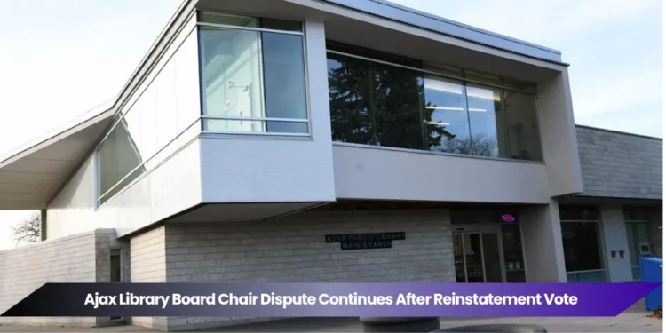 Ajax Library Board Chair Dispute Continues After Reinstatement Vote ajax library board chair dispute continues after reinstatement vote